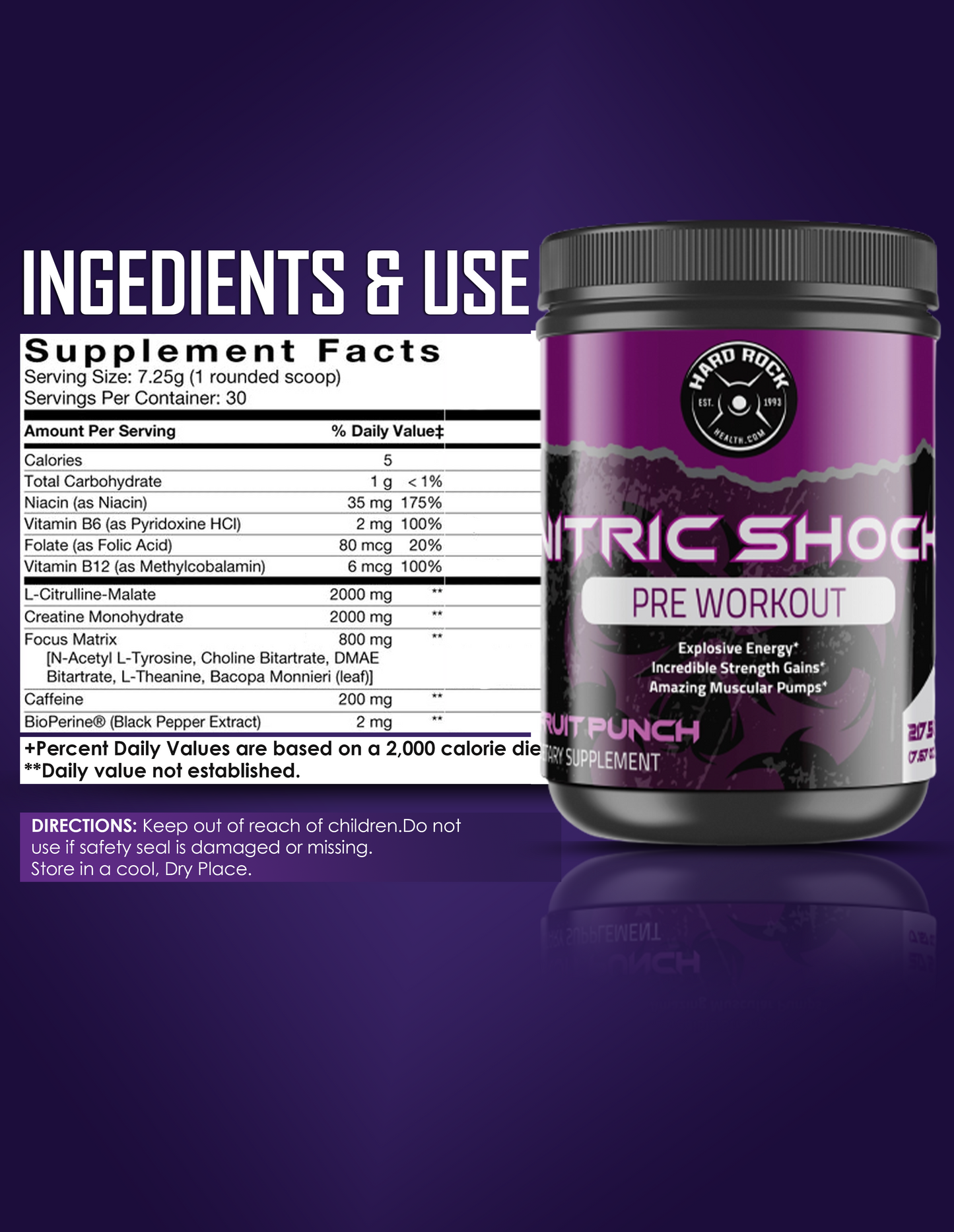 FitPro - Pre Workout (Fruit Punch)